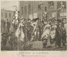 May-Day in London, 1784. Creator: William Blake (British, 1757-1827).