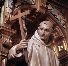 San Bruno (Cologne, 1035? -1101), Founder of the Carthusian order.