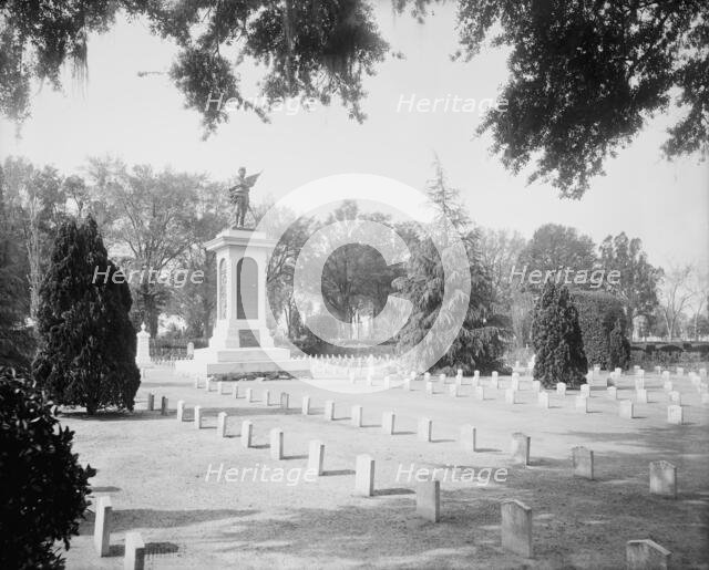Confederate Monument, Magnolia Cemetery, Charleston, S.C., between 1880 and 1901. Creator: Unknown.