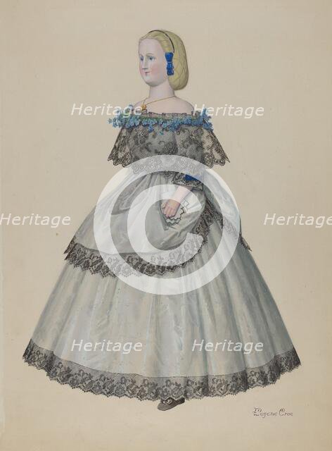 Doll - "Antoinette", c. 1938. Creator: Eugene Croe.