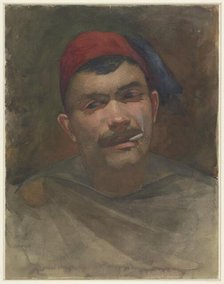 Self-portrait of Pieter Florentius Nicolaas Jacobus Arntzenius, 1884-1895. Creator: Floris Arntzenius.
