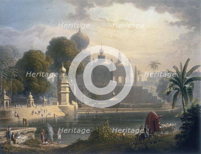 View of Sassoor in the Deccan, c1826-c1830.  Creator: Richard Gilson Reeve.