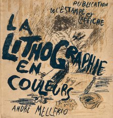 André Mellerio. La lithographie originale en couleurs , 1898. Creator: Bonnard, Pierre (1867-1947).