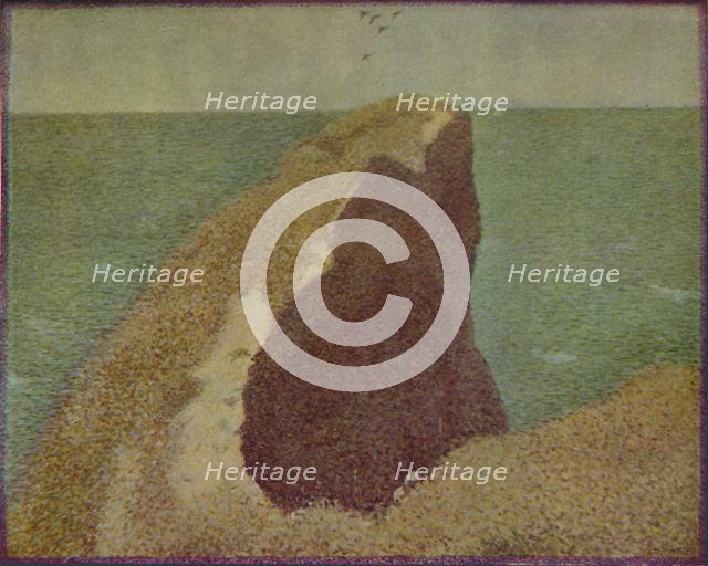 'Le Bec Du Hoc, Grandcamp', 1885, (1937). Creator: Georges-Pierre Seurat.