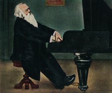 'Johannes Brahms 1833-1897', 1934. Creator: Unknown.