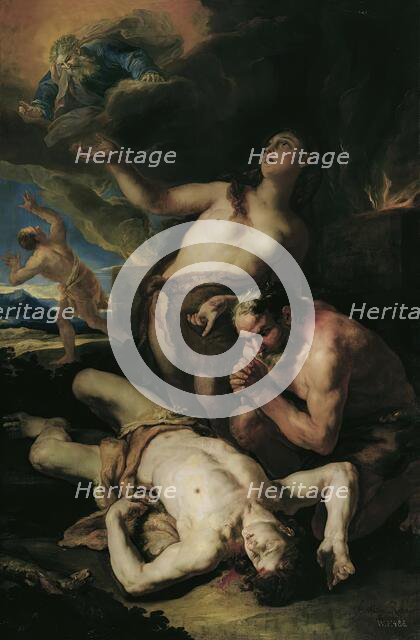 Lamentation for Abel, 1692. Creator: Johann Michael Rottmayr.