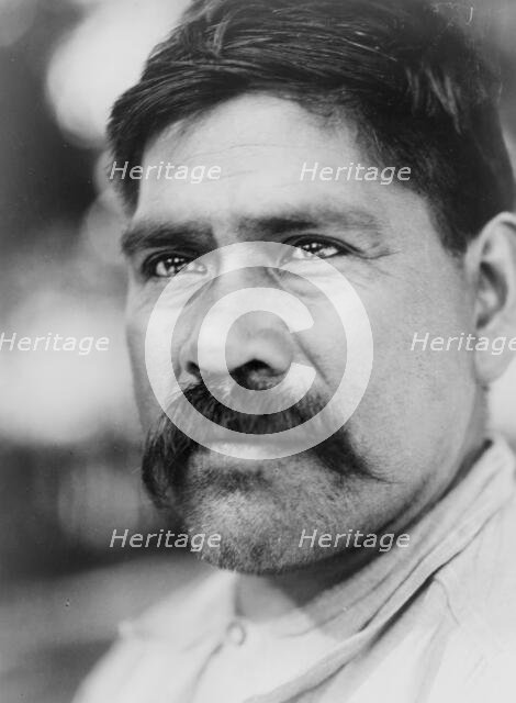 A Maidu man, c1924. Creator: Edward Sheriff Curtis.
