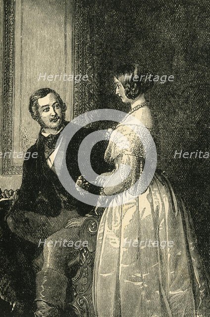 'Her Majesty The Queen, and the Prince Consort', c1841, (c1897).  Creator: Unknown.