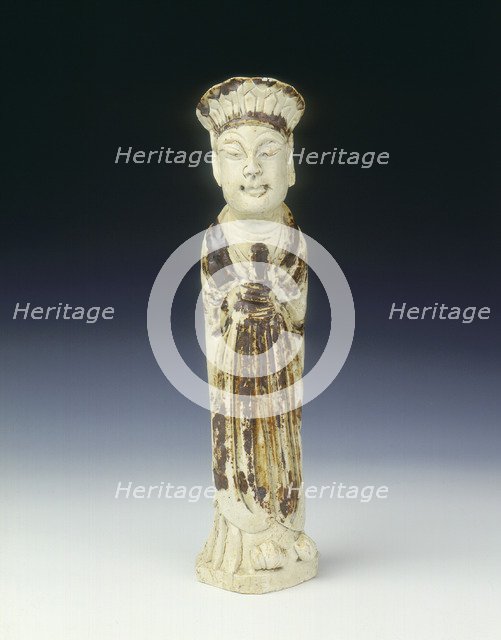 Brown spotted white zodiac figure, Five Dynasties period/Northern Song dynasty, China, 11th century. Artist: Unknown