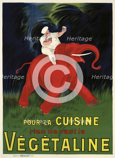 Végétaline. Creator: Cappiello, Leonetto (1875-1942).