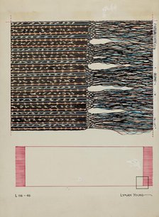 Scarf, c. 1937. Creator: Lyman Young.