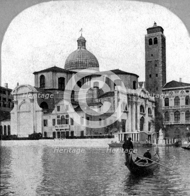 The Church of St Jeremiah, Venice, Italy, late 19th century. Artist: Unknown