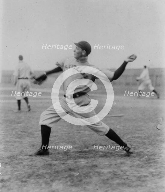 F.E. "Fin" Wilson, Cleveland AL (baseball), 1912. Creator: Bain News Service.