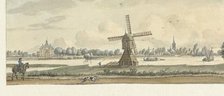 View of Tienhoven and Het Huis Herlaar, 1750. Creator: Jan de Beyer.