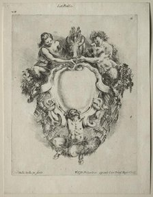 Collection of Various Caprices and New Designs of Cartouches and Ornaments: No 11. Creator: Stefano Della Bella (Italian, 1610-1664).