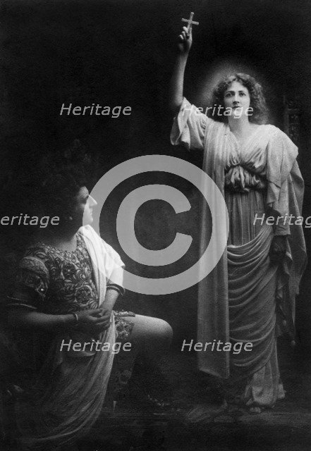 Scene from The Sign of the Cross, 1903.Artist: J Beagles & Co