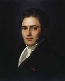 Portrait of Saint-Amand Bazard (1791-1832) , 1821. Creator: Scheffer, Henry (1798-1862).