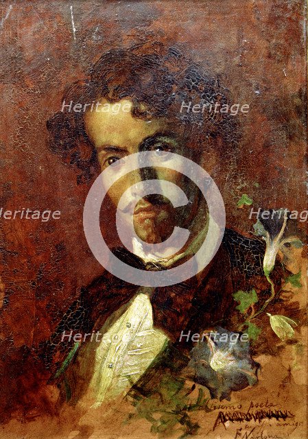 Gustavo Adolfo Becquer (1836-1870), Spanish writer and poet.