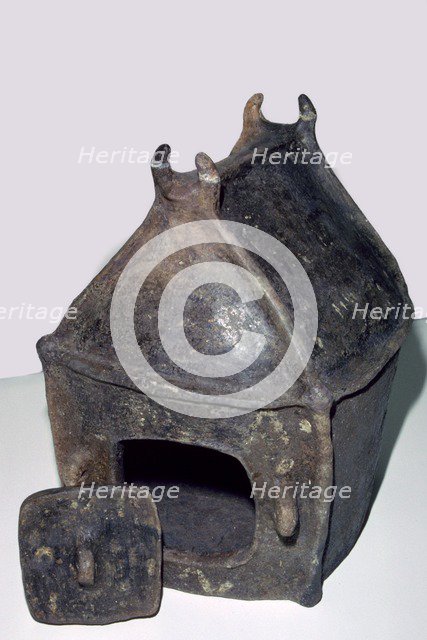 Hut Urn from the Villanova culture. Artist: Unknown