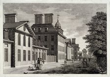 View of the Royal Hospital, Chelsea, London, 1775. Artist: Peter Mazell