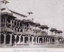 Secundra, Mausoleum of the Emperor Akbar, Late 1860s. Creator: Samuel Bourne.