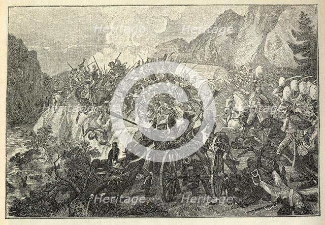 The Battle of the Katzbach on 26 August 1813. Creator: Bartsch, Adam von (1757-1821).