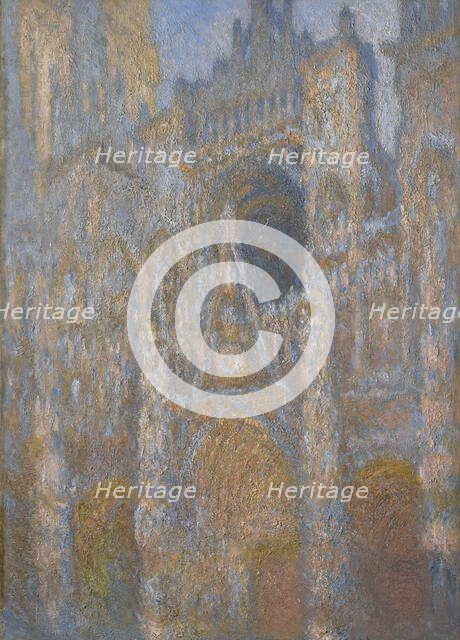 Rouen Cathedral, The Façade In Sunlight, c1892-94. Creator: Claude Monet.