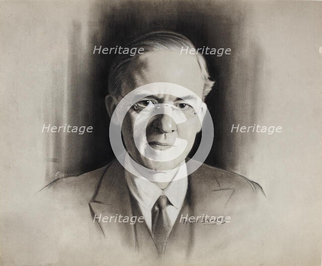 Sir Stafford Cripps, between 1939 and 1946. Creators: Central Office of Information, Arthur Boughey.