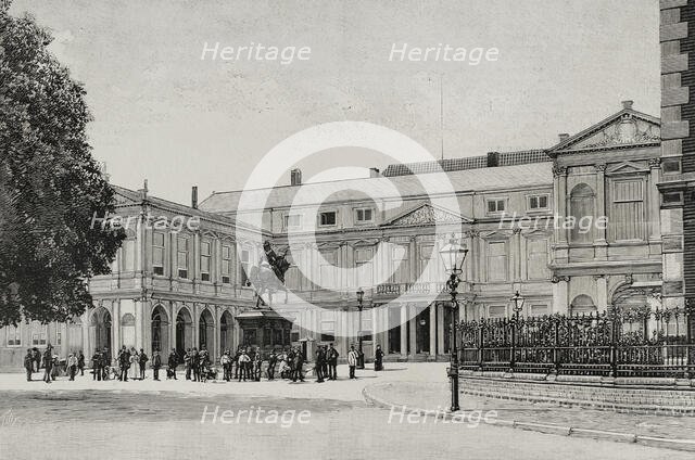 Noordeinde Palace, The Hague, Netherlands, 1898.  Creator: Unknown.