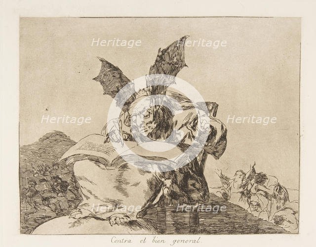 Plate 71 from 'The Disasters of War' (Los Desastres de la Guerra..., after 1814-15 (published 1863). Creator: Francisco Goya.