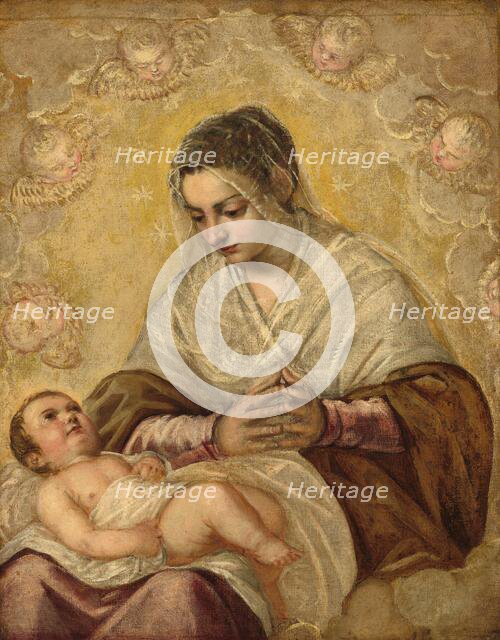 The Madonna of the Stars, c. 1575/1585. Creators: Jacopo Tintoretto, Workshop of Tintoretto.