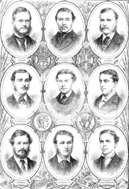 The Universities Boat-Race, 1871. Creator: Unknown.