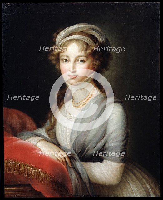 'Portrait of Empress Elizabeth Alexeievna', c1795. Artist: Elisabeth Louise Vigee-LeBrun