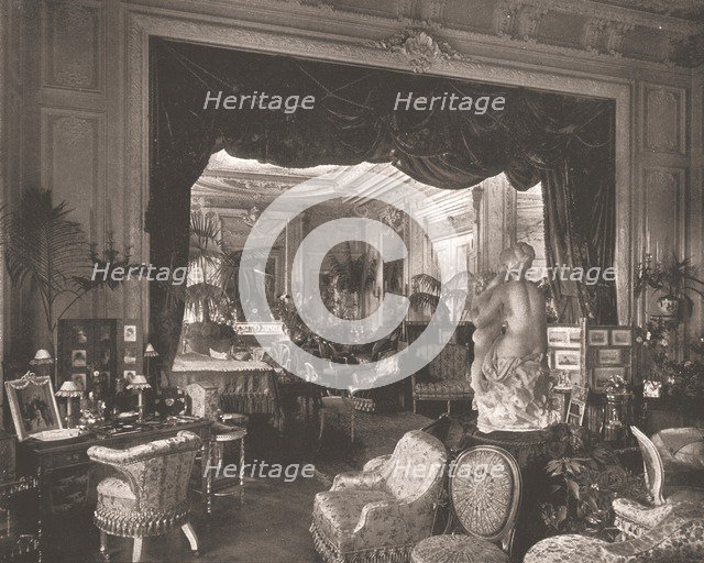 The Drawing Room at Sandringham House, Norfolk, 1894. Creator: Unknown.