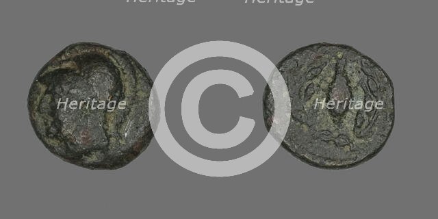 Coin Depicting the Goddess Athena, after 340 BCE. Creator: Unknown.