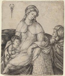 Holy Family, c. 1508/1509. Creator: Jacopo de' Barbari.