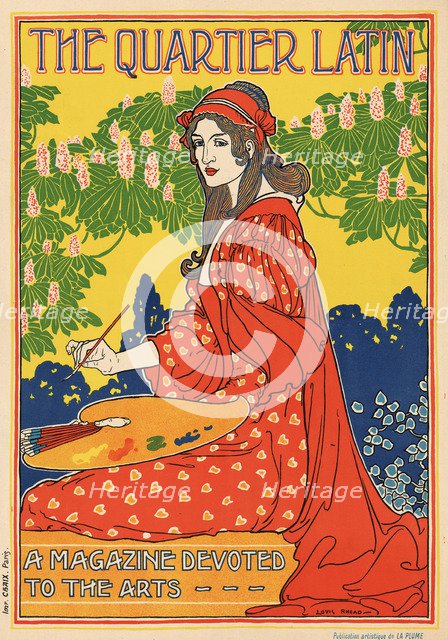 The Quartier Latin magazine, c1895.