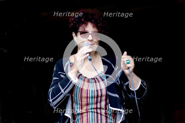 Shireen Francis, Three Horseshoes, Knockholt, Kent, 29th June 2021. Creator: Brian O'Connor.