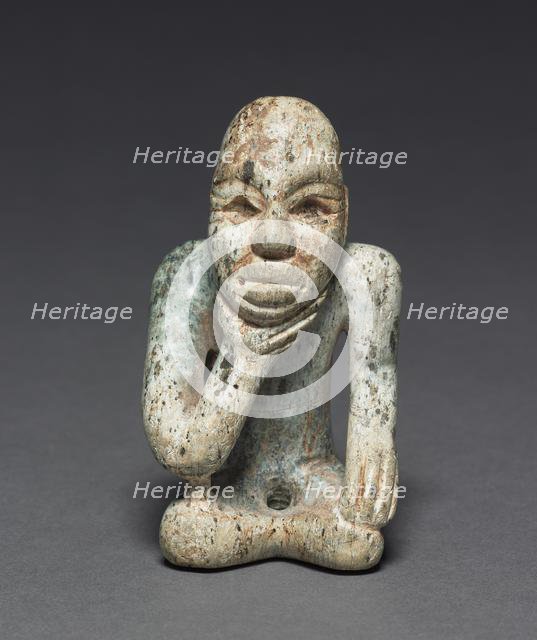 Seated Figure, 1200-300 BC. Creator: Unknown.