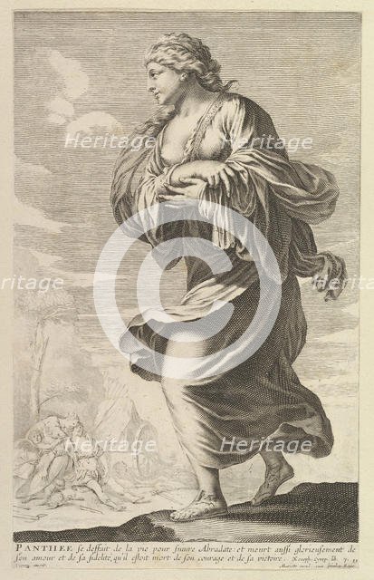 Panthée, 1647. Creators: Gilles Rousselet, Abraham Bosse.