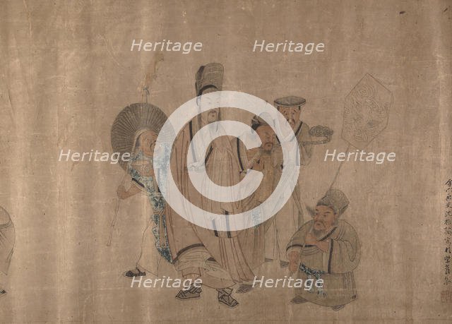 Figure Painting, mid-19th century. Creator: Shen Zhenlin.