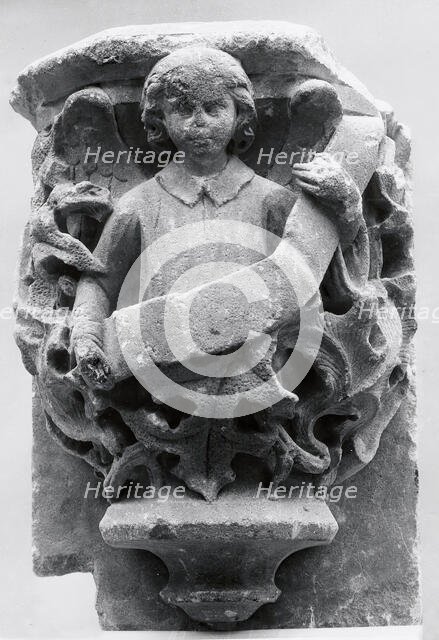 Corbel, German, 15th century. Creator: Unknown.