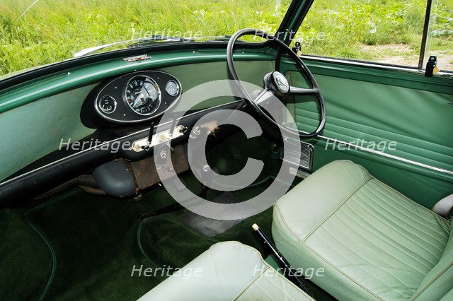 1967 Austin Mini estate interior. Artist: Unknown.
