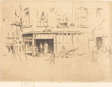 Little Court, c. 1880/1881. Creator: James Abbott McNeill Whistler.