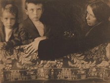 Family Group (Mrs. White, Maynard & Lewis), c. 1899. Creator: Gertrude Kasebier.