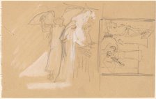 Studies for a Panel, 1890/1897. Creator: Charles Sprague Pearce.