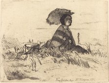 En Plein Soleil, 1858. Creator: James Abbott McNeill Whistler.