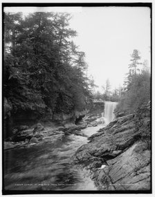 Gorge at Belden's Falls, Green Mountains, between 1900 and 1906. Creator: Unknown.