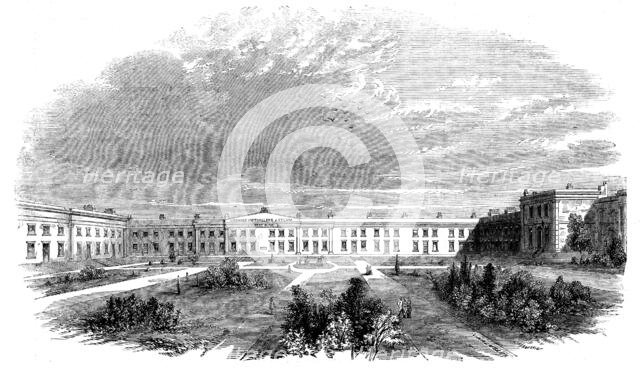 The Albert Wing of the Licensed Victuallers' Asylum, Old Kent-Road, 1858. Creator: Unknown.