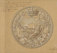 Design for the Medal to Commemorate the Charter of 1830, 1830. Creator: Charles-Nicolas Odiot.